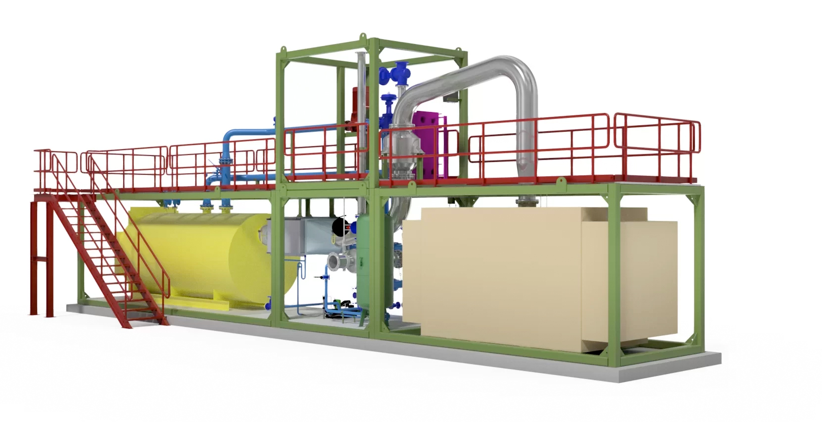 CADPROM: Industrie- und Anlagenbau: Wärmetechnik, Inertgasgenerator